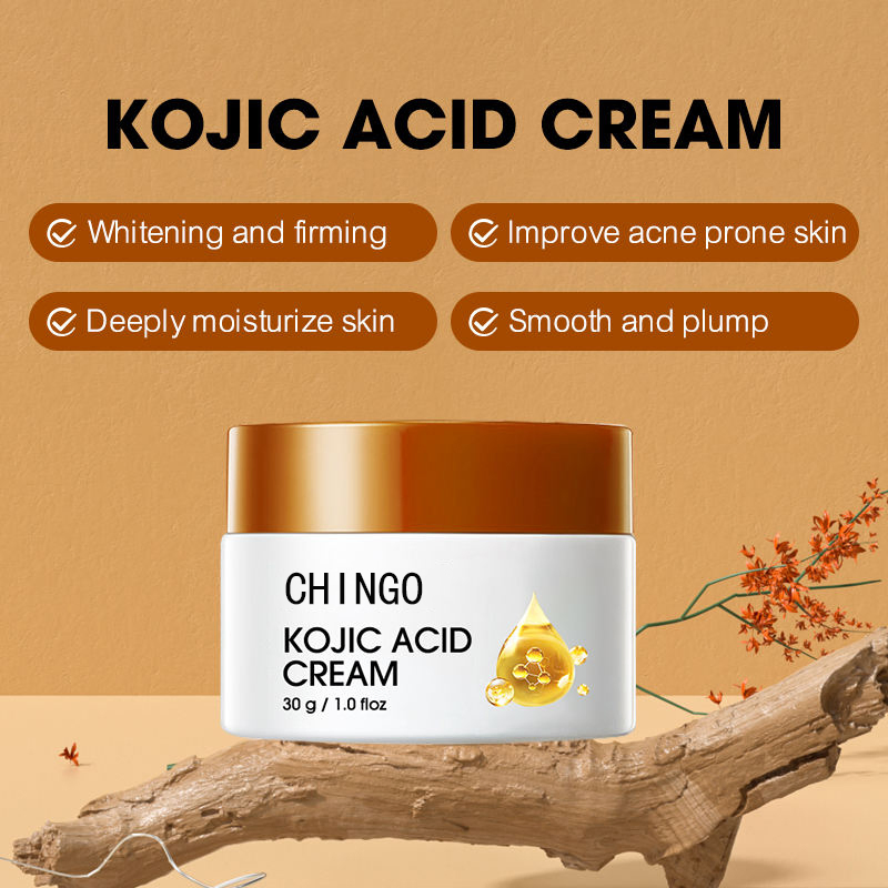 Natural Kojic Acid Freckle Removing Cream Brightening Rejuvenating and Melanin Removing