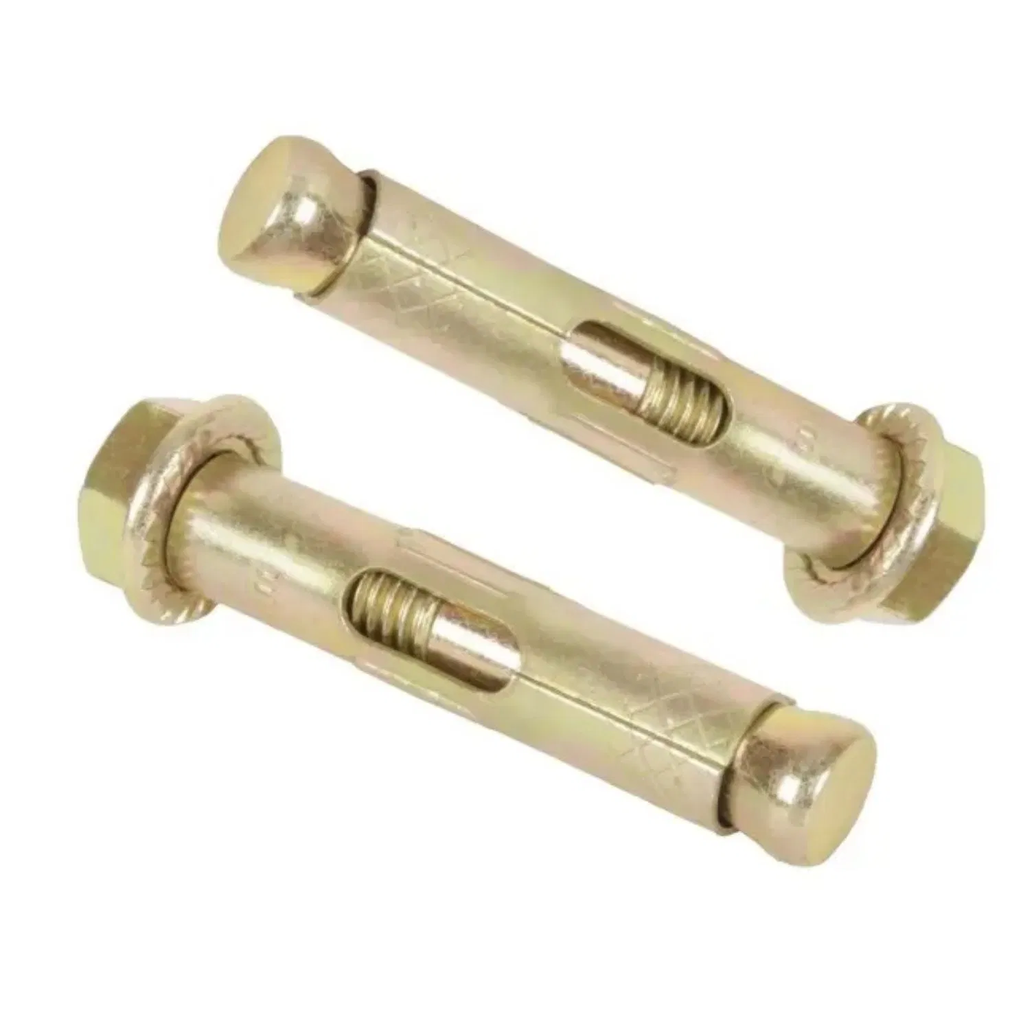 High Precision Galvanized Carbon Steel Hexagonal Flange Nut Expansion Sleeve Anchor Bolt