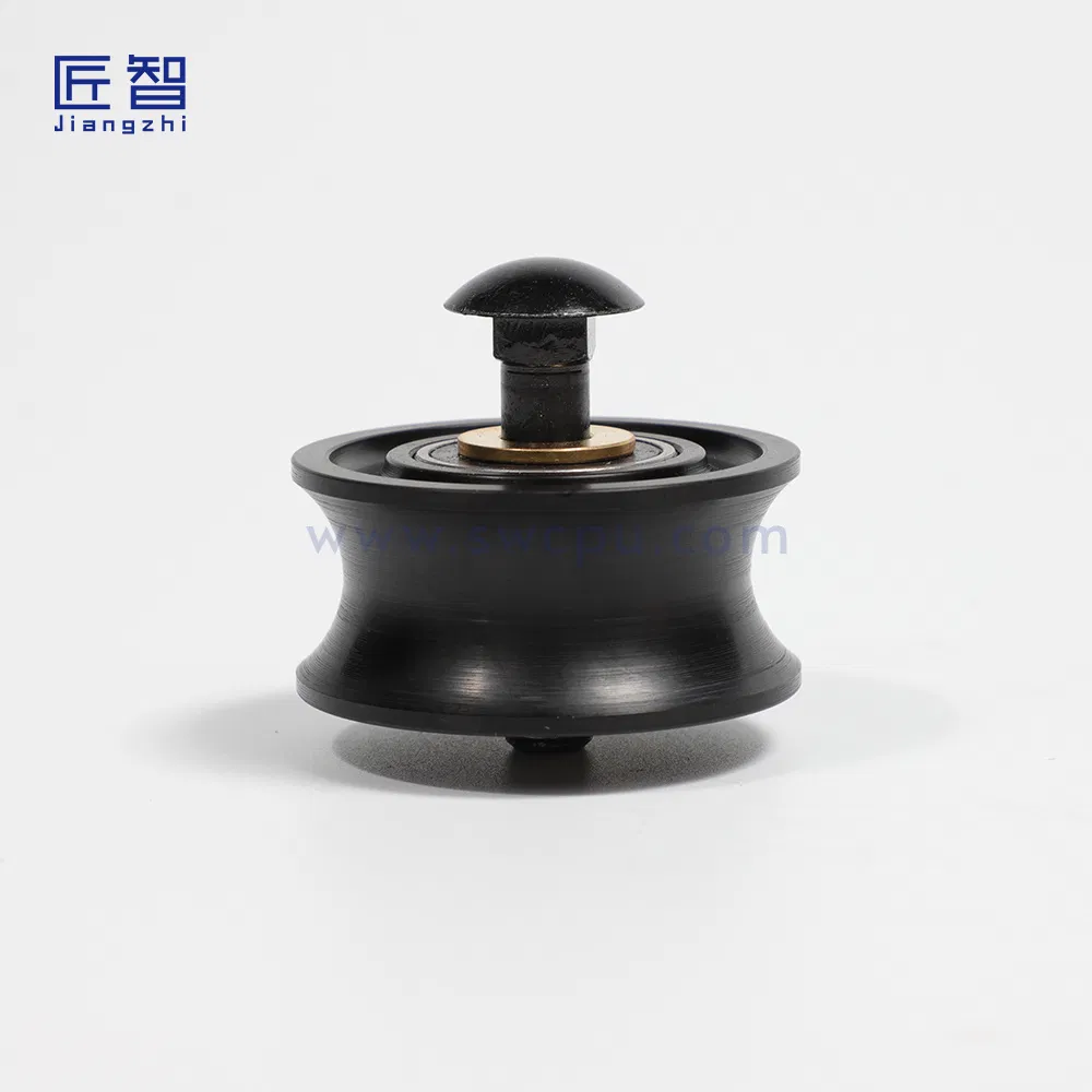 Non-Standard Precision Injection Molding Plastic Nylon Bearing Roller with Stud