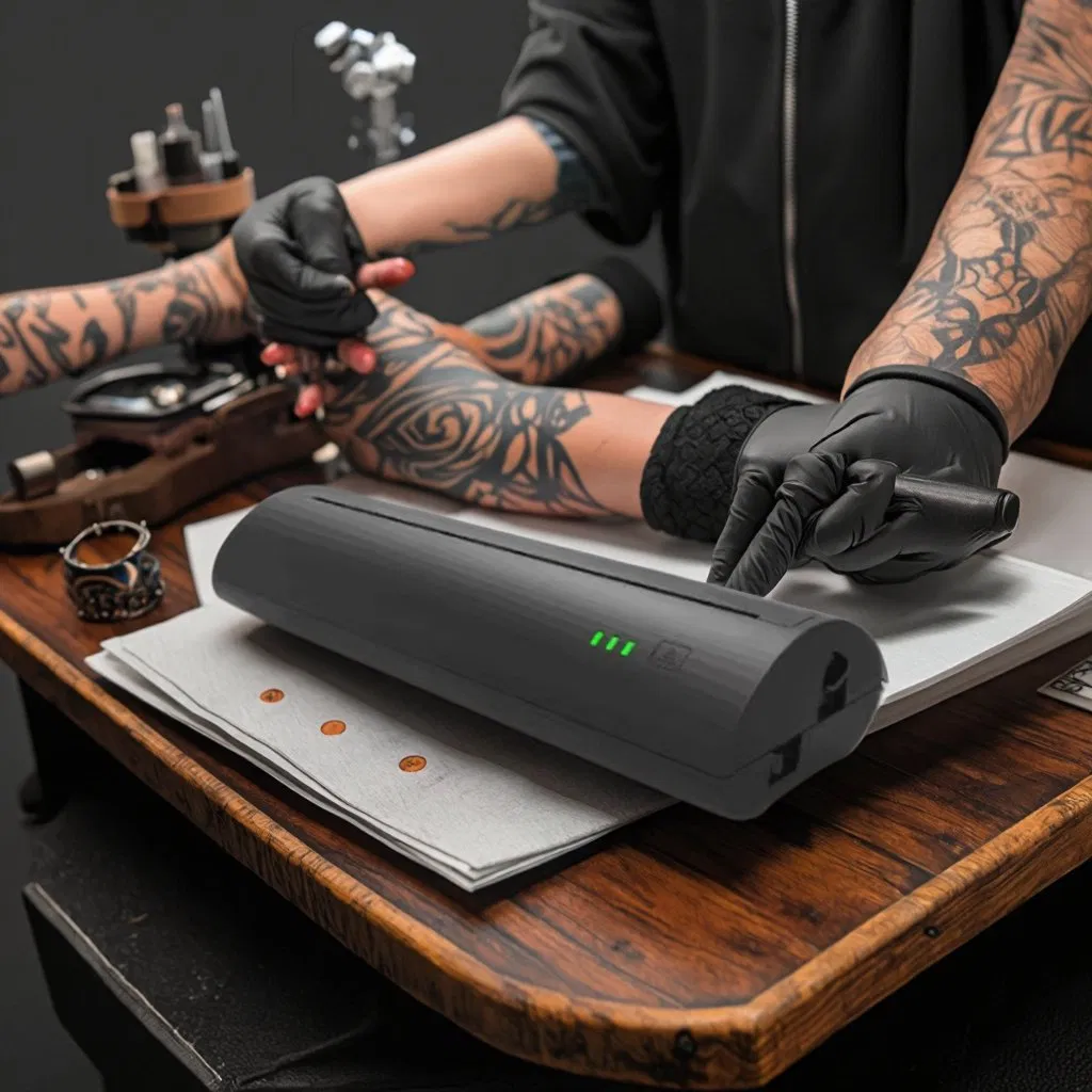 Barway P8009 Mini A4 Printer USB Blue Tooth for Tattoo