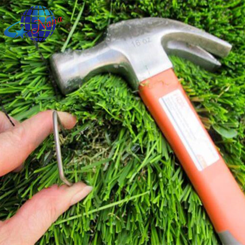 Hot Selling 6 Inch U Shape Galvanized Garden Staples / SOD Staples