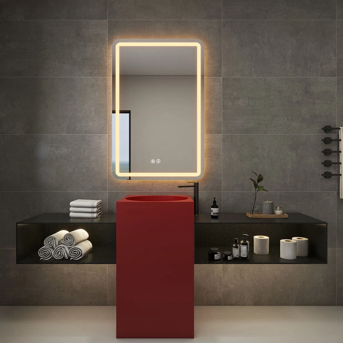 New and Popular Design Multi-Function LED Smart Mirror for Bathroom