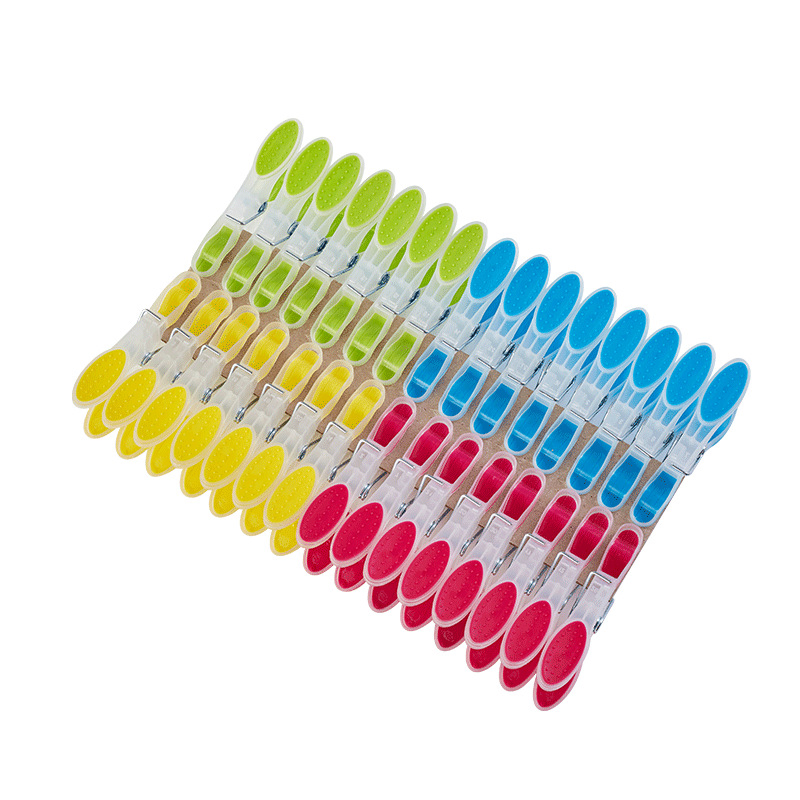 2025 Factory Directly Supply Multifunctional Colorful Plastic Clothes Hanger Clips