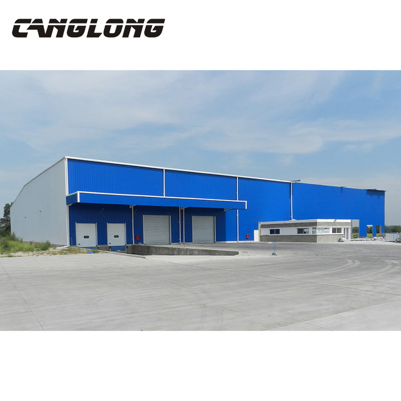 Prefabricated Warehouse Steel Structure Shed Steel Warehouse Building in Angola