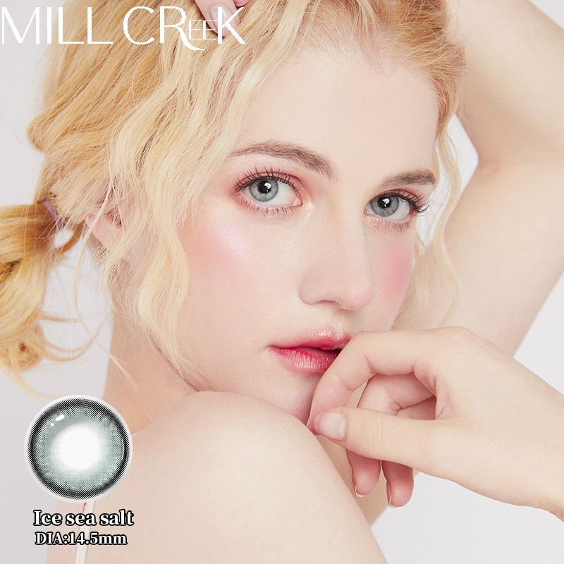 Millcreek Color Contact Lens Yearly Cosmetics Soft Colored Eye Contacts Makeup Wholesale Prescription Available