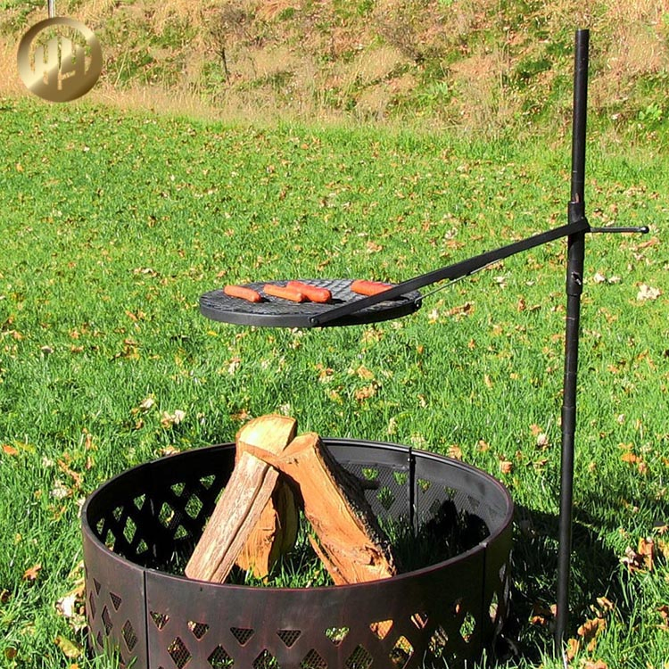 Стальной круглый обогреватель-камин Corten Steel