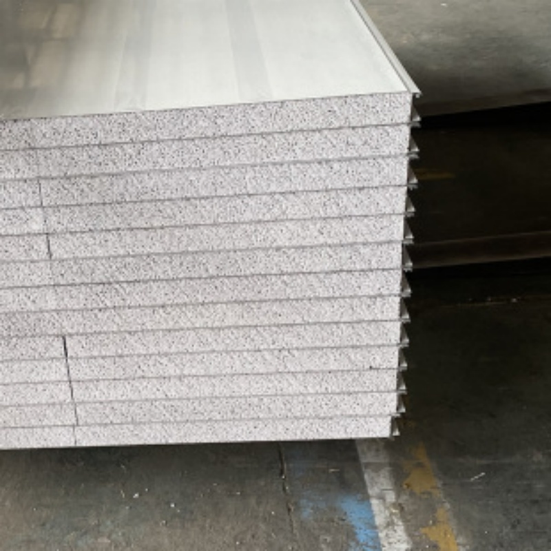 Factory Machine Polyurethane System Insulation EPS Sandwich Panels Lightweight Building Silding Wall and Ceiling Panel