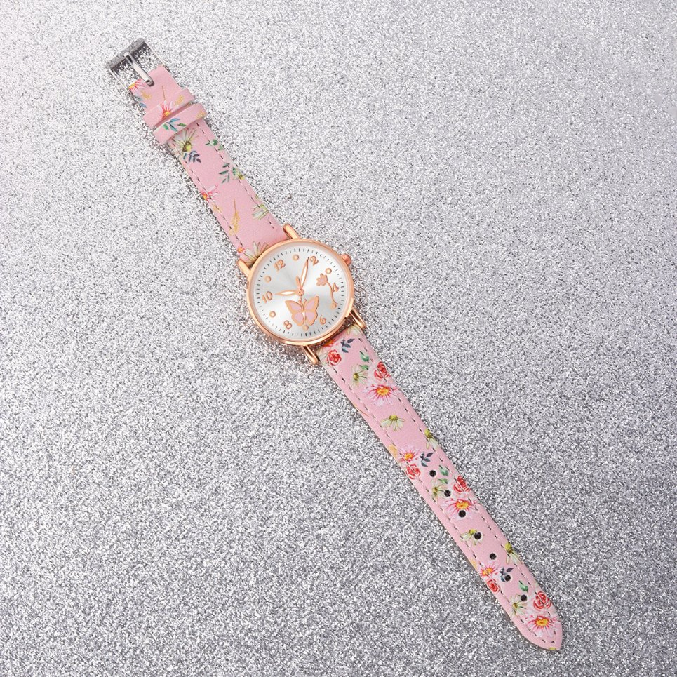 Classic Women's Watch Jewelry Butterfly Jewelry Set