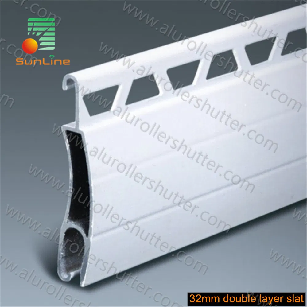 Residencial Use Extrusion Slat for Roller Shutter Window