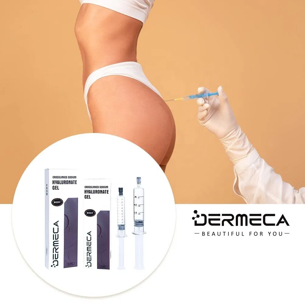 Dermeca Cross-Linked Body Filler Injectable Hyaluronic Acid Dermal Filler for Breast and Buttock Enhancement