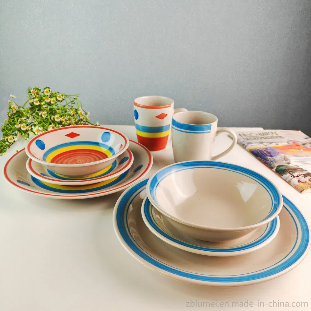 Hand-Painted Porcelain/ Ceramic/ Stoneware Food Serving/Table Dining Tableware Dinnerware Chinaware Serving Trays