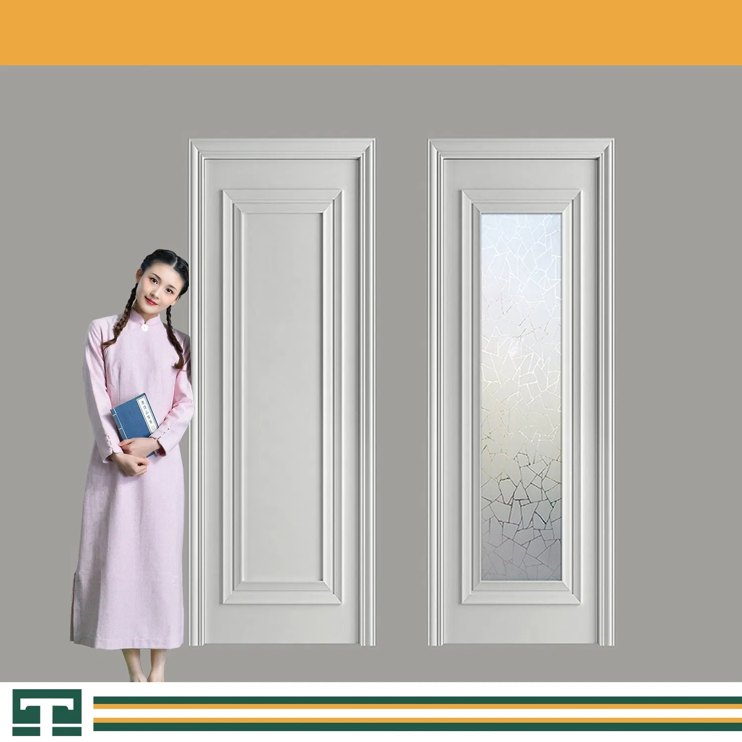 Interior Room Main Wooden Solid Wood Security WPC PVC Soundproof Ghost Sliding Front Entrance Exterior Turkish Invisible House Bathroom Hospital Hotel Door
