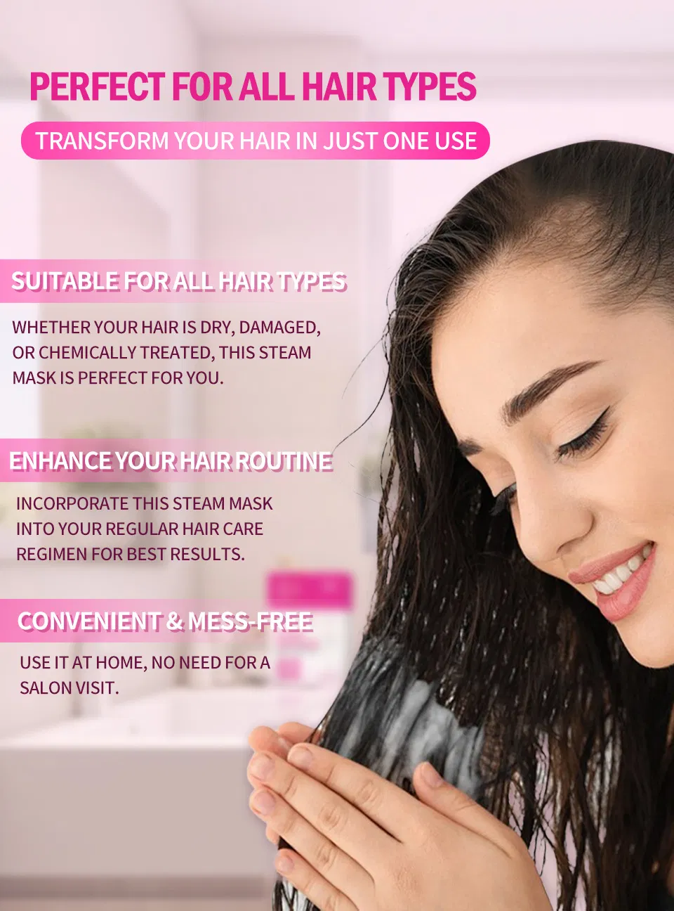 Hair Mask Treatments 100% Keratin Organic