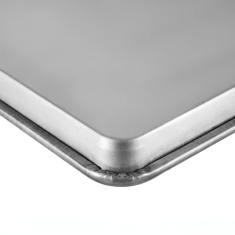600X400mm Aluminized Steel Round Corner Custom Baking Pan