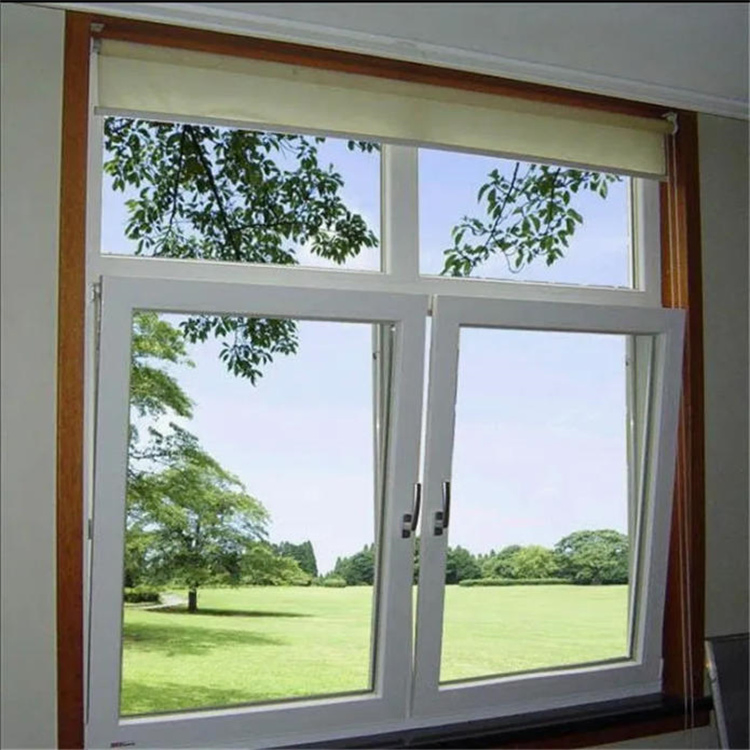 Good Ventilation Open Horizontally UPVC PVC Casement Window