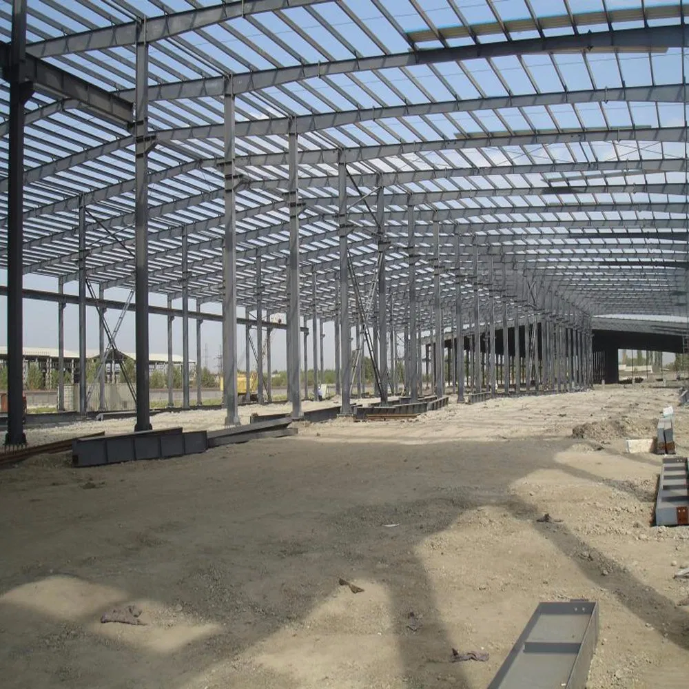 Pre Engineered Building Prefab Light Metallic Factory Steel Structure Logistics Hangar Buildings Construction Storage Shed Warehouse (TW-KA099)