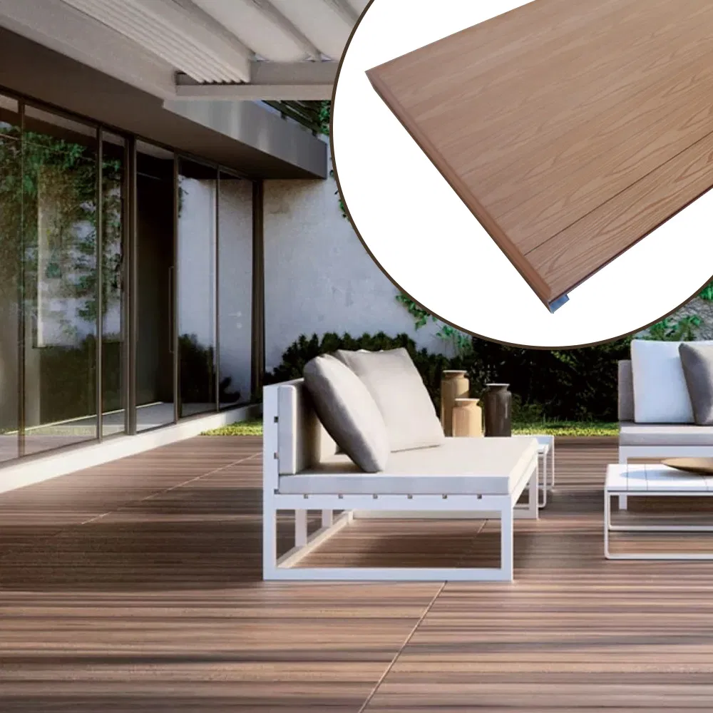 Moisture-Proof Corrosion-Resistant Rust-Proof Aluminum Composite Decking Flooring Around Swimming Pool