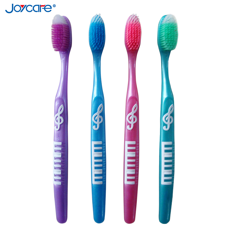 FDA Approved Innovative Adult Soft Bristles Toothbrush with Tongue Cleaner
