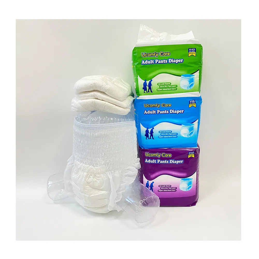 Wholesale Customized Incontinence Pants Disposable Adult Pull up Diaper