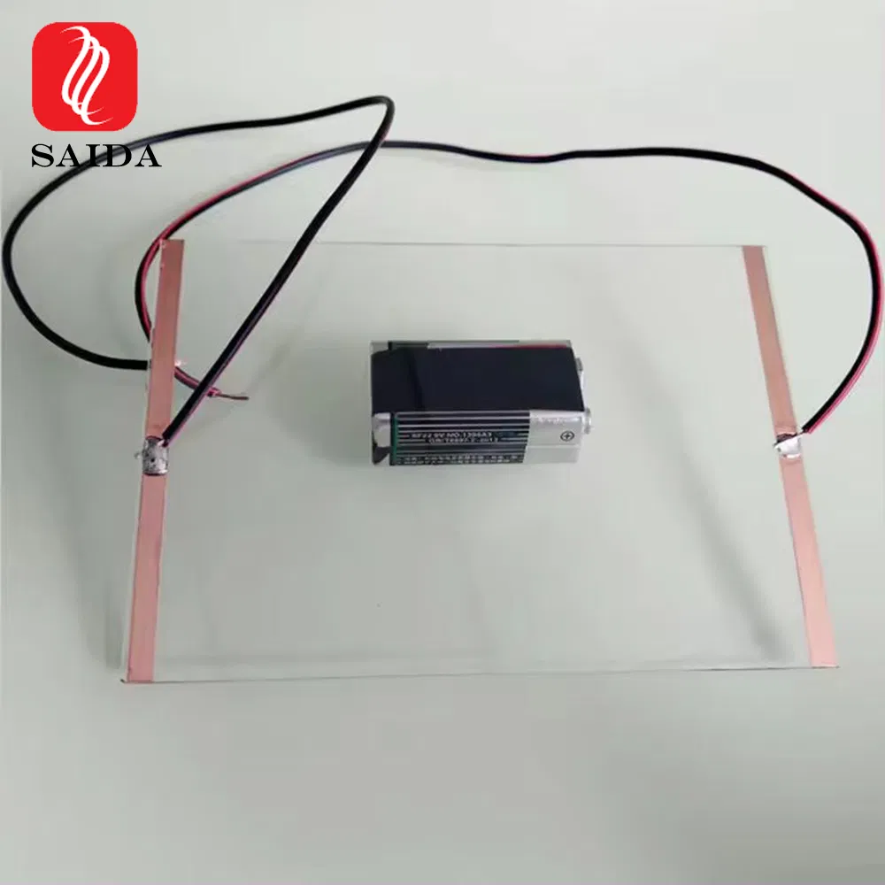 OEM 0.4mm-2mm ITO Conductive Glass with Bus Bar and Ar Coating