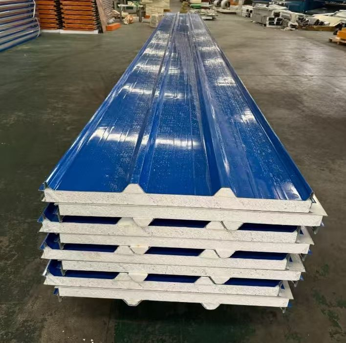 EPS Waterproof and Insulation Chinese Manufacturer Color Steel Sandwich Panel Walling and Roofing