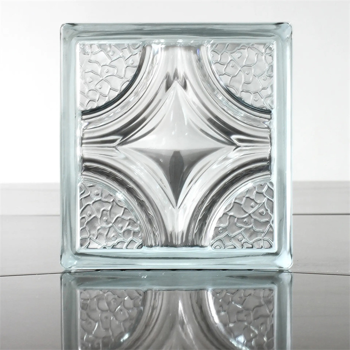 Colored Crystal Glass Bricks Hollow Glass Block