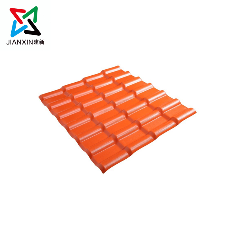 Пластиковая кровельная черепица ASA UPVC, испанский профиль