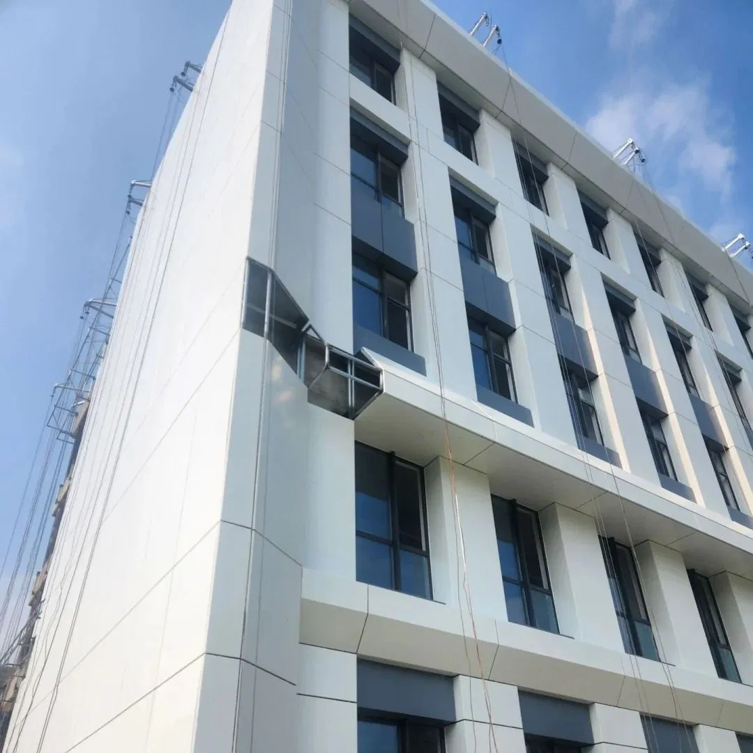 Aluminum Cladding Sample with Customized Mirror Finish and Colors