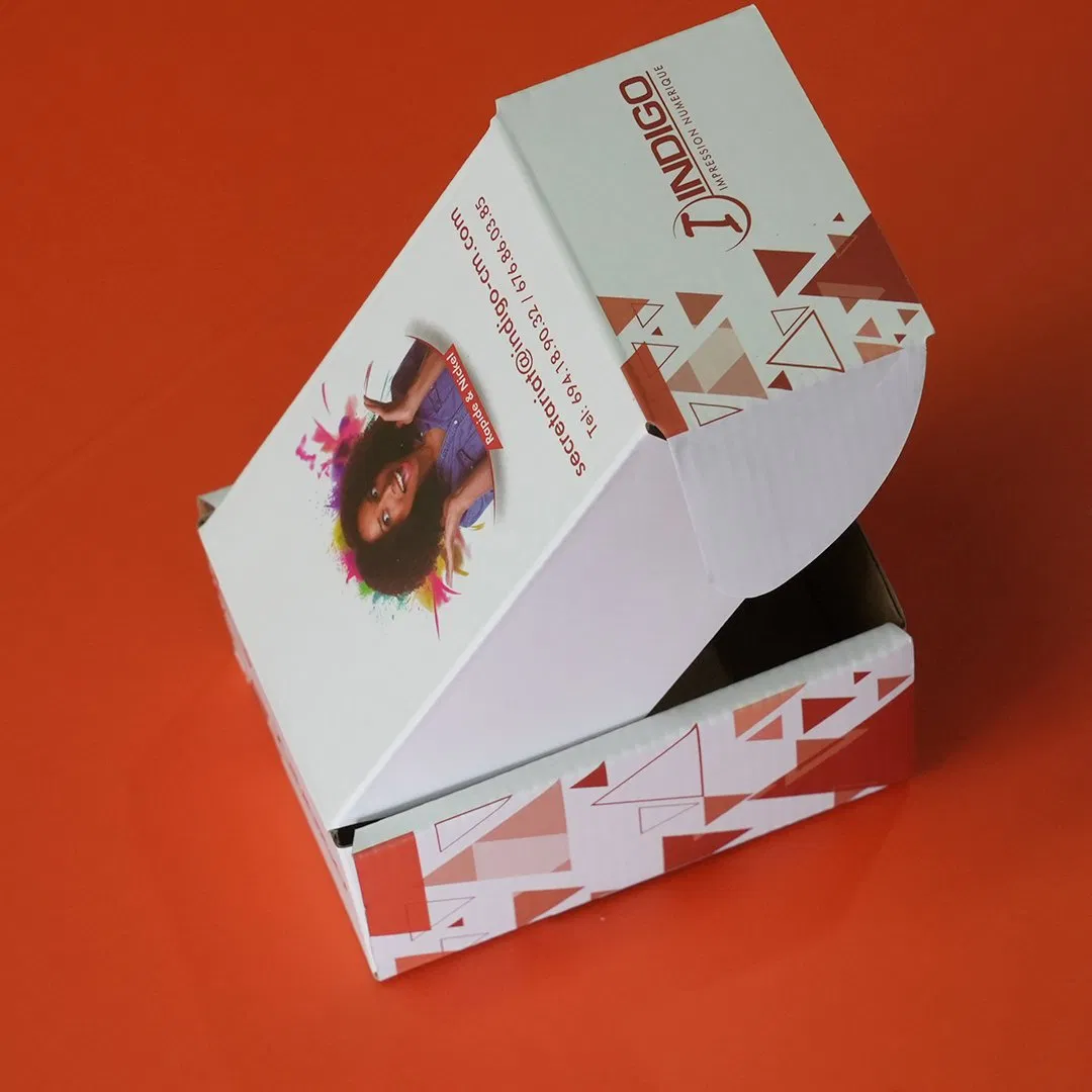 Gold Foil Logo Black Paper Packing Box Heavy Duty Corrugated Custom Shipping Box for Clothes