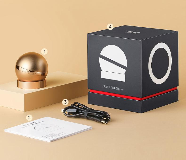 Seemagic Manufacturer Multi-Functional Nail Clipper Baby Adult Automatic Polishing Nail Polish Sander Anti-Pinch Nail Clippers