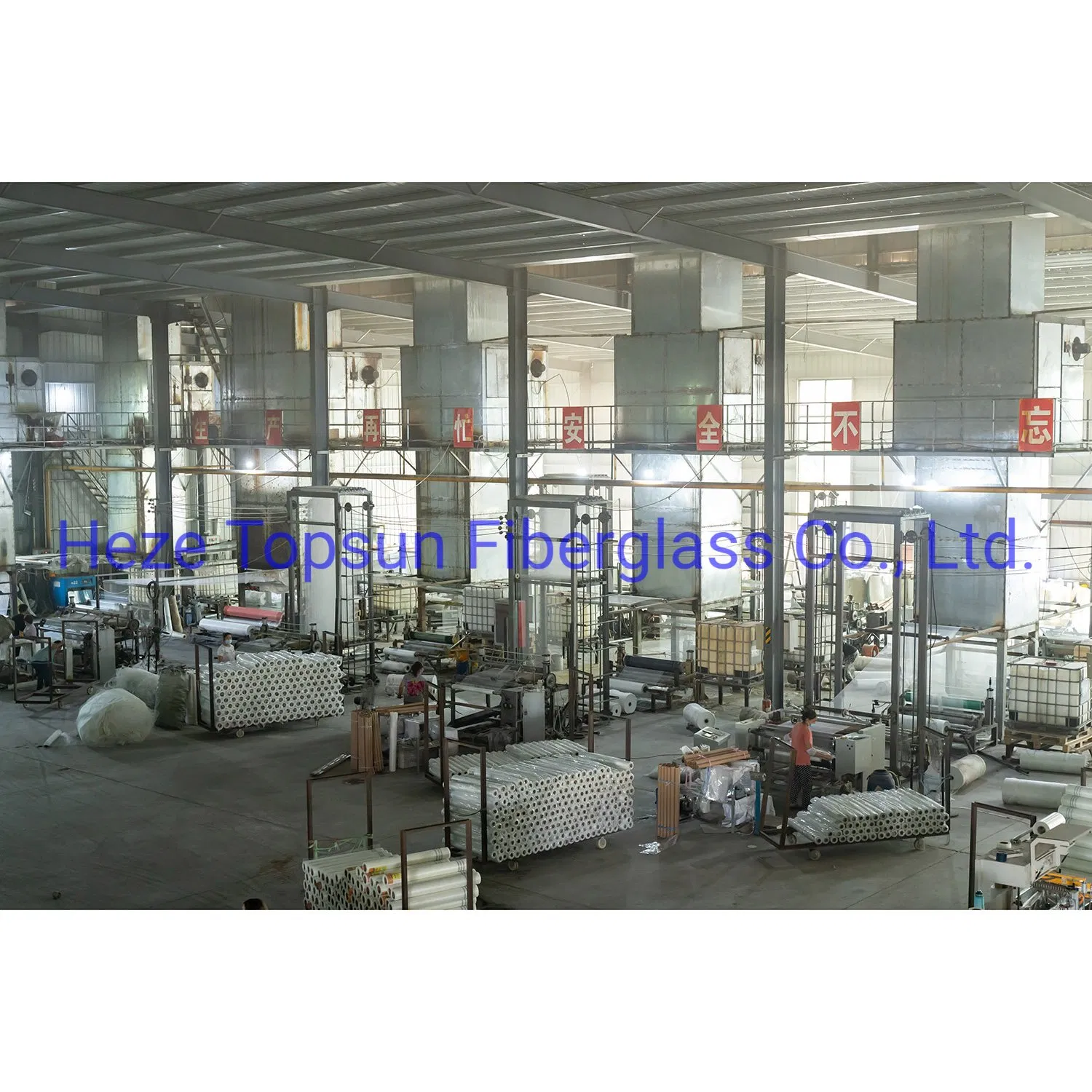 Fire Retardant & Fireproof Material Glass Rock Wool Materials 50GSM 3mm× 3mm Fiberglass Mesh