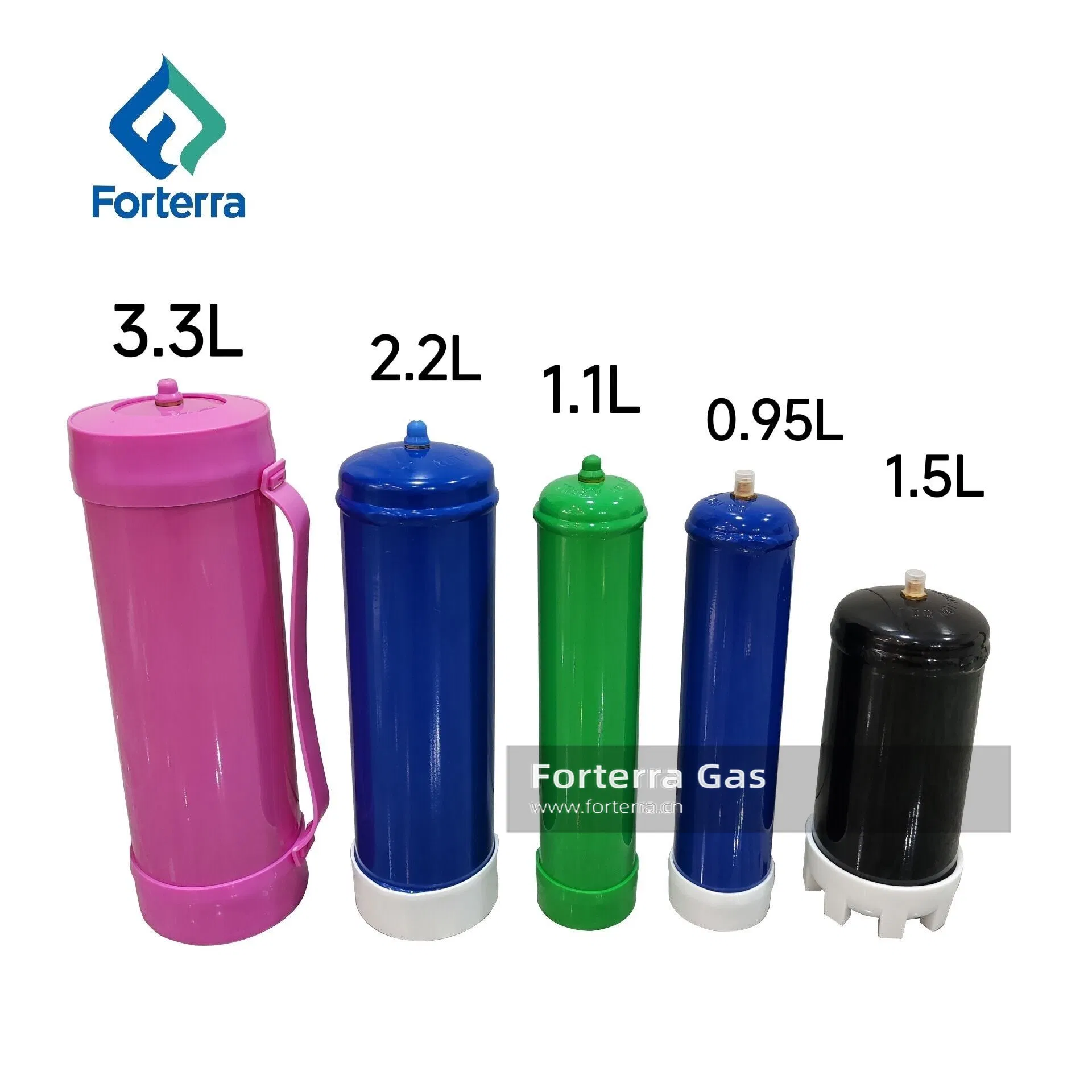 Wholesale Selling Dessert Tool 640g N2o Gas Canister Whipped Cream Chargers in 0.95L Cylinder