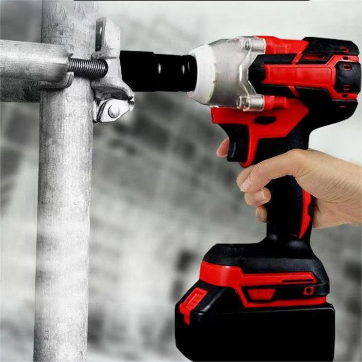 Combined Set Easy to Operate Electric Power Torque Wrench Excellent Perform Cordless Wrench Set for Family