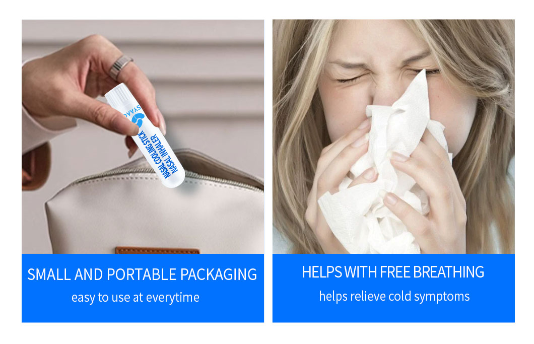 Clean Nasal Inhaler Herbal Repair Nasal Box Fast Natural Long Lasting Nasal Inhaler Stick Herbal Spray