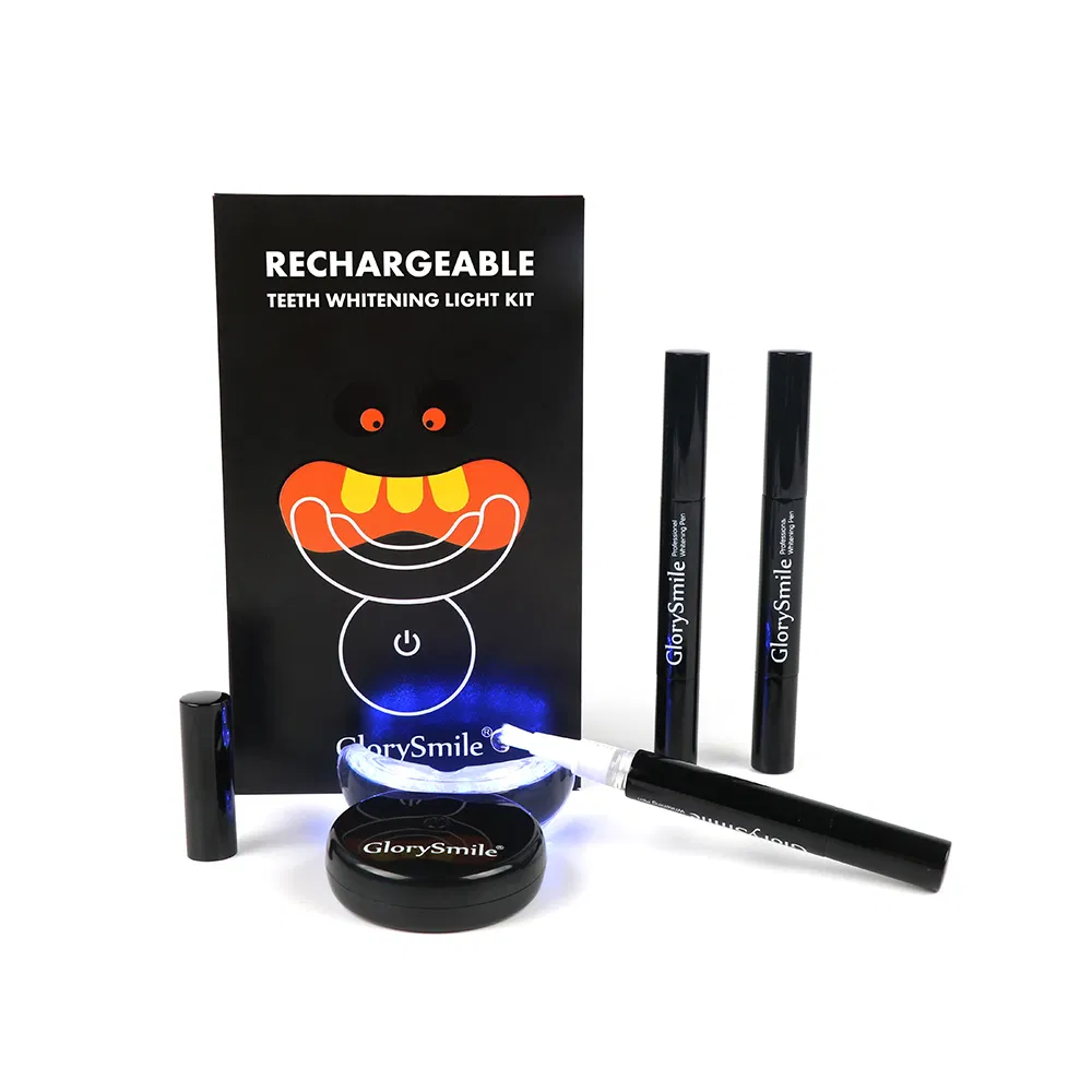 Popular in 2020 Custom Logo 16/24/32min LED Light Rechargeable Teeth Whitening Kit
