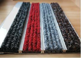 Aluminium Alloy Durable High-Traffic Entrance Dust Removal Modular Door Mat