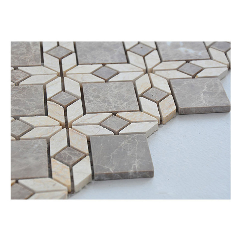 Wallfloor Desiqns Living Room Stone Tile for Home Decoration Marble Mosaic