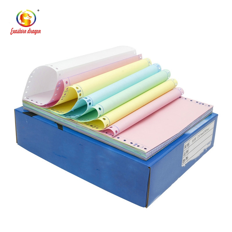 CB CFB CF carbonless paper/NCR paper in rolls for Five colors