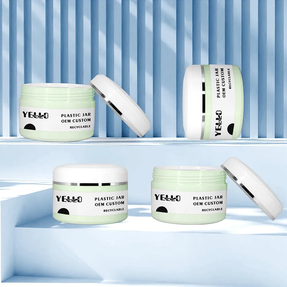 Cosmetic Jar for Cream Skin Care Body Butter Containers Hot Sale Empty PP Plastic Screw Cap