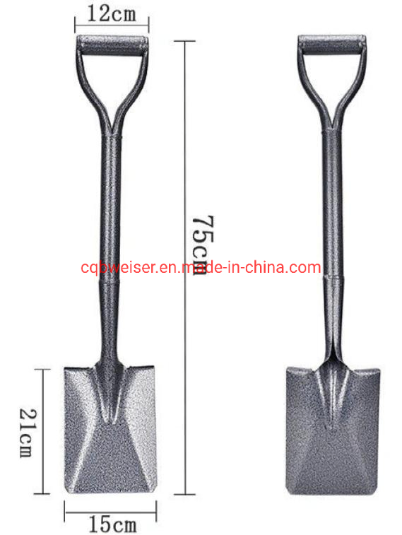 Carbon Steel Shovel Steel Handle Spades S501&S503y Garden Shovel