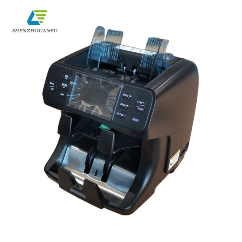 Sh-208c Cash Counting Machine with Built-in Printer and Lithium Battery for Wholesale