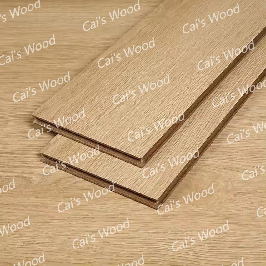 Customized Nature Color European Oak 14mm Thick Laminated Engineered Wood Flooring