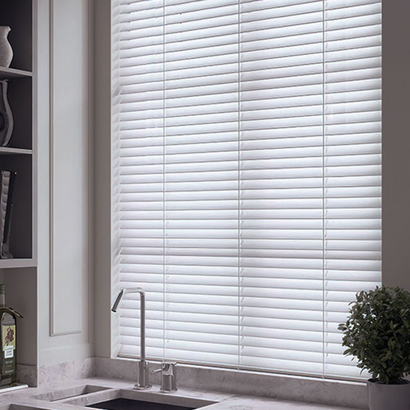 Manufacturers No Drill Cordless Motorized Aluminum Venetian Blinds