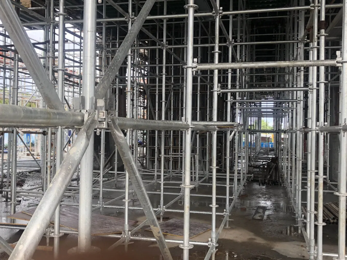 Allround Ringlock Scaffolding System for Building / Parking Lot / Pipe Gallery