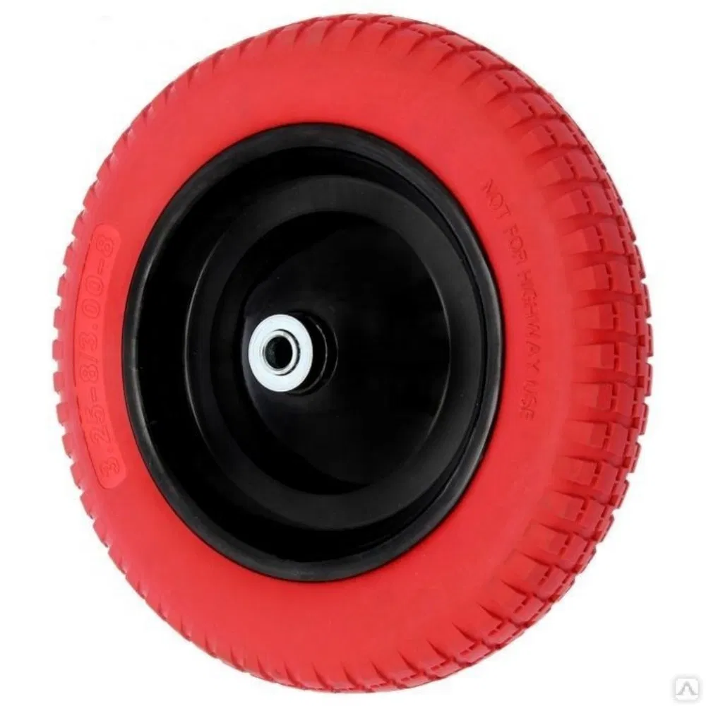 PU 4.10-4 3.50-4 Tyre 4'' Wheel Puncture Proof Solid Wheelbarrow Cart Tire