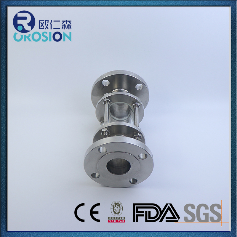 Hot Sale Food Grade Stainless Steel 304 316 Sanitary Flange Sight Glass