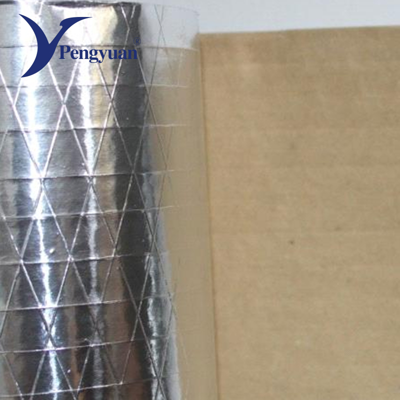 Insulation Radiant Barrier Foil Scrim Kraft Aluminium Facing Paper for Duct Insulation
