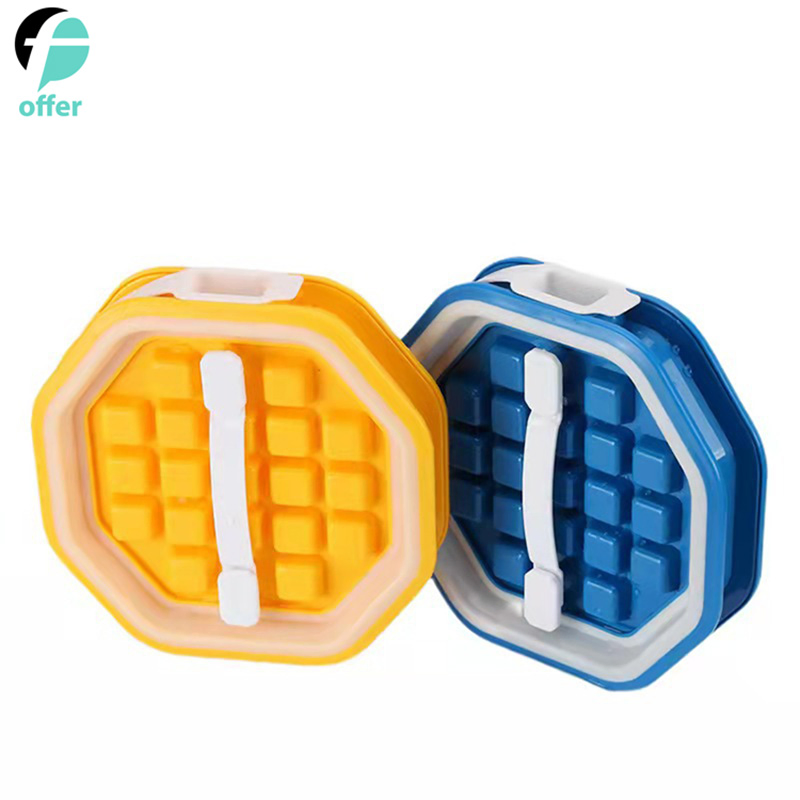 Portable Cold Water Pitcher Wine Ice Cube Tray – Durable Plastic Beverage Chiller