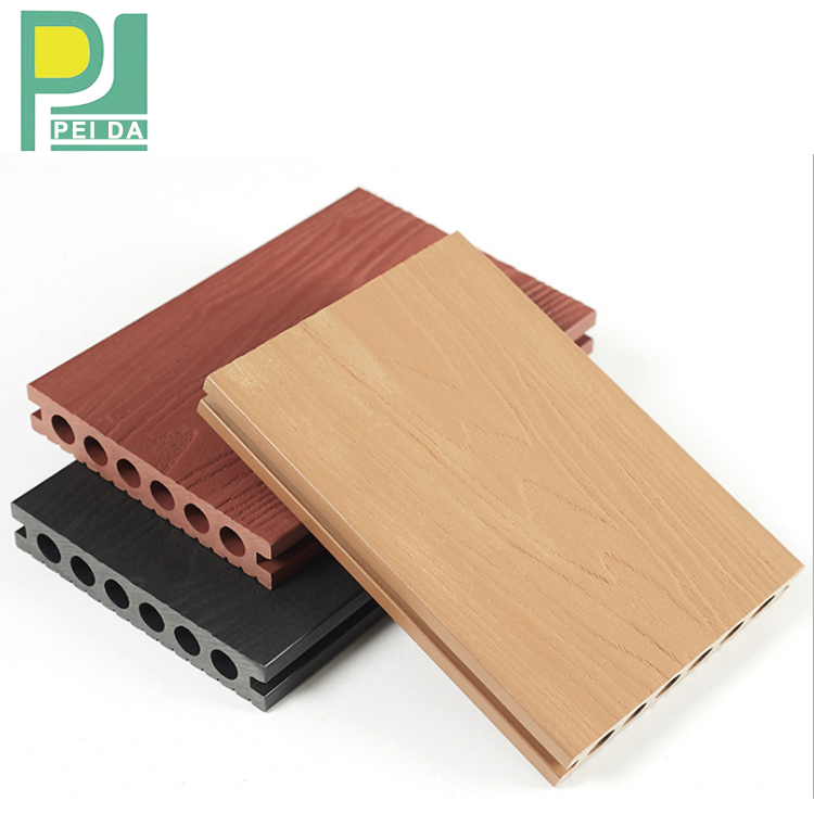 Interlocking Ipe WPC Wall Solid Roller Deck Tiles Cover Co Extrusion for Swimming Pool
