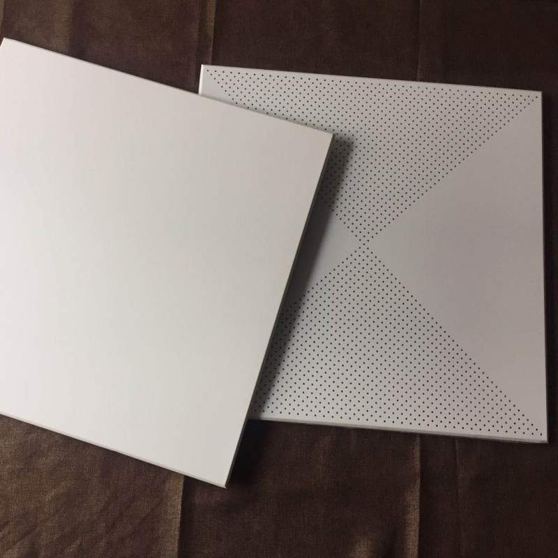 Decorative Panels Pop Material 600X600mm Aluminum Perforated Ceiling
